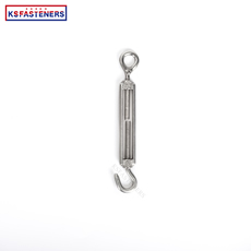 JIS Drop Forged ss304/ss316 stainless steel Hook Eye Open Body Marine Frame Turnbuckle Wire Rope Turnbuckle Rigging Hardw