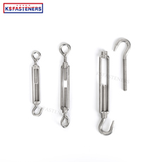 JIS Drop Forged ss304/ss316 stainless steel Hook Eye Open Body Marine Frame Turnbuckle Wire Rope Turnbuckle Rigging Hardw