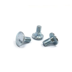 M4 M6 M8 DIN603 Galvanized Stainless Steel Round Head Square Hole Carriage Bolt Washer