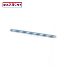 M6 M8 M10 Grade 4.8/8.8 Stainless Steel din975 Galvanized Thread Fully Threaded Rod  12" Length Long Threaded Rod