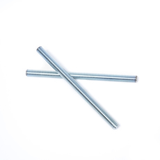 M6 M8 M10 Grade 4.8/8.8 Stainless Steel din975 Galvanized Thread Fully Threaded Rod  12" Length Long Threaded Rod