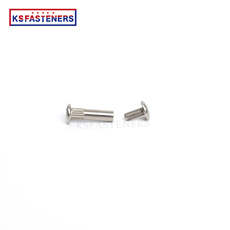 M6M8 304 Stainless Steel  Flat Head Furniture Lock Screws and Furniture Screw Nuts Male and Female Book Screws