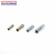 Manufacturer sells premium quality high load capacity low carbon stainless steel bullet anchor bolt fasteners