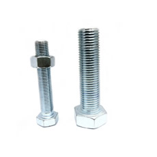 Manufacturers Provide Low Price M8 M10 M58 Hexagon Head Bolt Grade 4.8/ 8.8/ 10.9 Half Thread Hex Bolts and Nuts