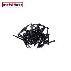 Mid-East strong magnet straight grooved hardened black masonry nails steel concrete nails galvanized metal nails with good price