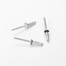 Popular Fasteners Open Type Head Aluminium Blind Rivet Stainless Steel Flat Head Aluminium Pop Blind Rivets