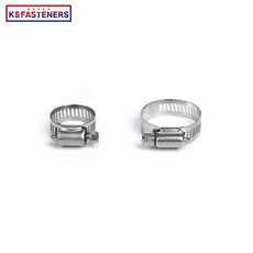 Quality german type hose clamp praise Slotted Head Screw hose clamps stainless steel ss pipe clamp