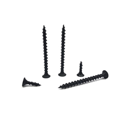 Sharp point gypsum screw drywall black collate dry wall screw 1 1/4 6X1 coarse thread  drywall screws