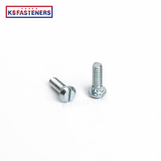 Stainless steel galvanized high quality slotted pan head screw bolts and nuts kit