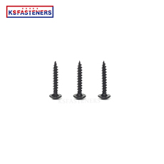 Taiwan Quality Big Round Oval Head Black Self Tapping Sharp Point M10 Stainless Steel Self-Drilling Screw