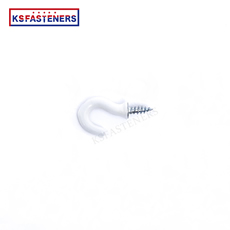 cup hook for hanger metal screw for ceiling plastic hook for hanging c screw hook