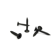 sharp point black collated gypsum screw hidden camera fixing screw fine thread bugle head phillips DIN18182 drywall screw